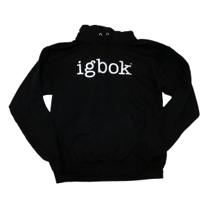 Black igbok hoodie Black igbok hoodie