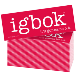 igbok stickers - 48 pack, pink