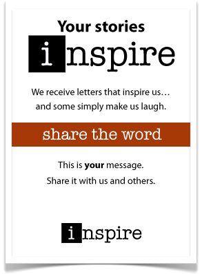i-nspire – Share your story i-nspire – Share your story