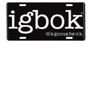 igbok License Plate