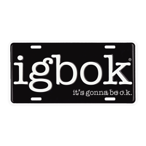 igbok License Plate