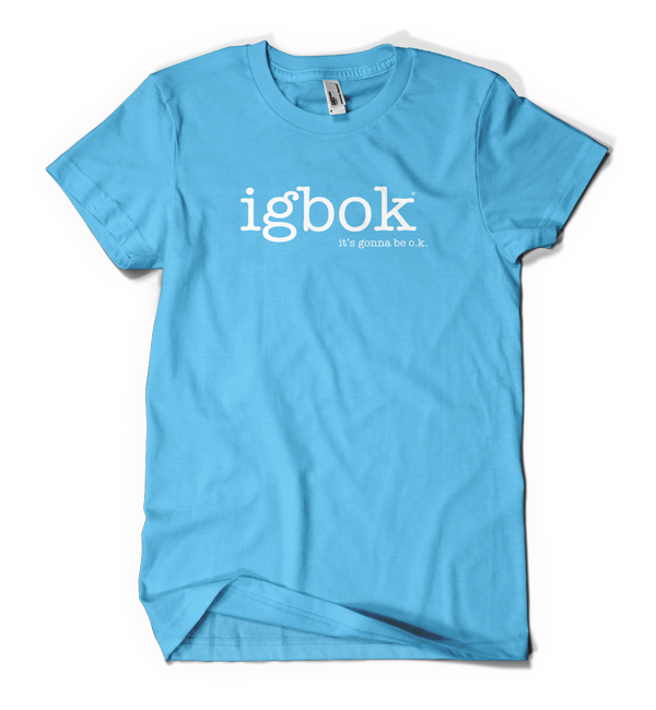 Sky Blue igbok T-shirt