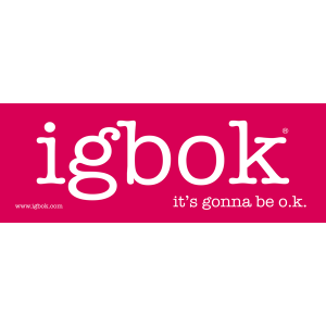 igbok stickers - 1 pack, pink
